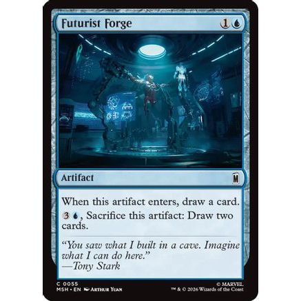 Futurist Forge (MSH-055) - Marvel Super Heroes Foil