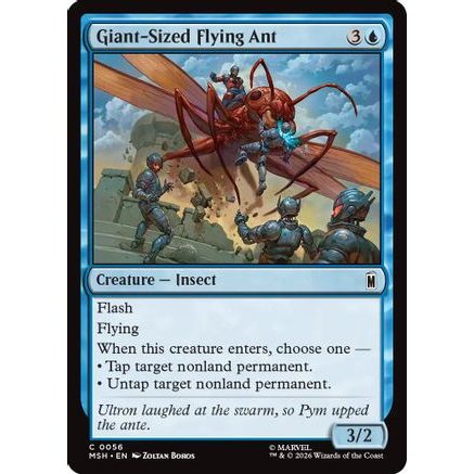 Giant-Sized Flying Ant (MSH-056) - Marvel Super Heroes Foil