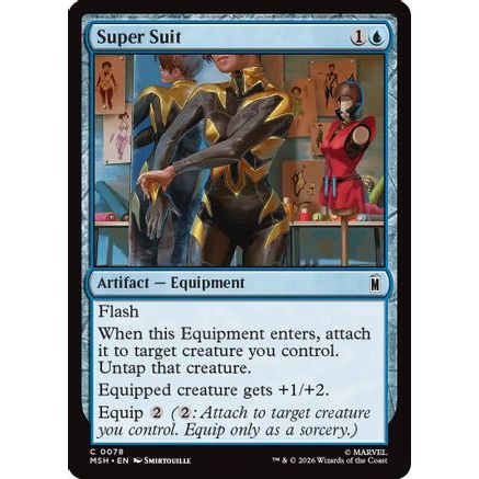 Super Suit (MSH-078) - Marvel Super Heroes