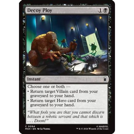 Decoy Ploy (MSH-094) - Marvel Super Heroes