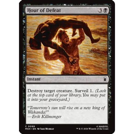 Hour of Defeat (MSH-099) - Marvel Super Heroes