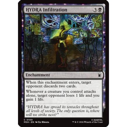 HYDRA Infiltration (MSH-100) - Marvel Super Heroes Foil