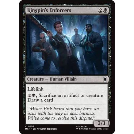 Kingpin's Enforcers (MSH-102) - Marvel Super Heroes