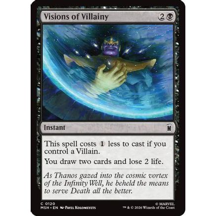 Visions of Villainy (MSH-120) - Marvel Super Heroes
