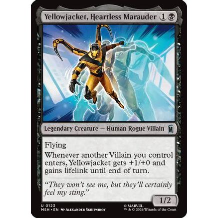 Yellowjacket, Heartless Marauder (MSH-123) - Marvel Super Heroes Foil