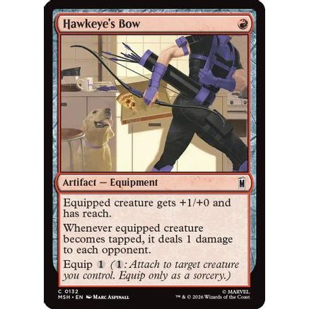 Hawkeye's Bow (MSH-132) - Marvel Super Heroes