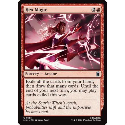 Hex Magic (MSH-133) - Marvel Super Heroes Foil