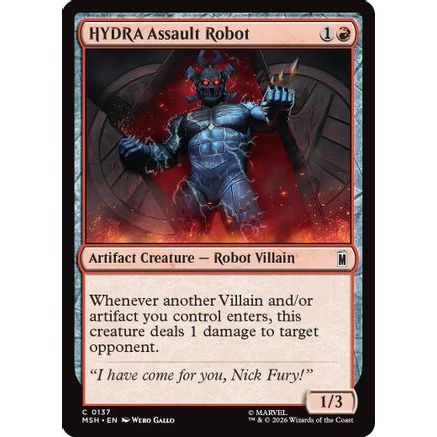HYDRA Assault Robot (MSH-137) - Marvel Super Heroes