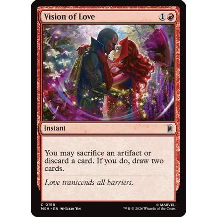 Vision of Love (MSH-158) - Marvel Super Heroes Foil