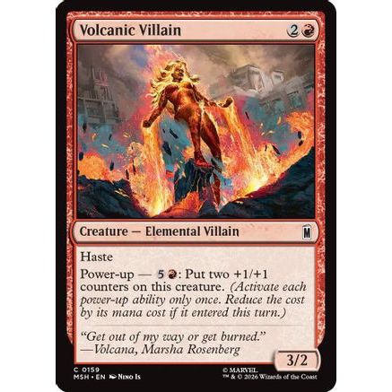Volcanic Villain (MSH-159) - Marvel Super Heroes