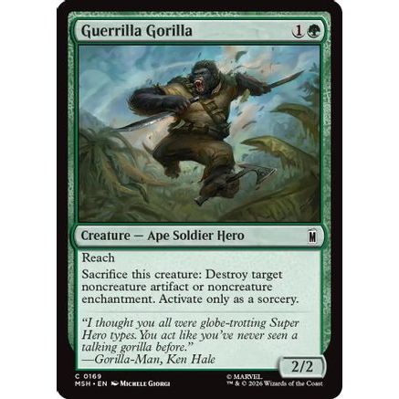 Guerrilla Gorilla (MSH-169) - Marvel Super Heroes