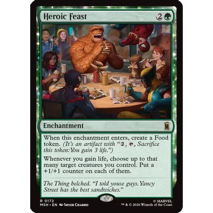 Heroic Feast (MSH-172) - Marvel Super Heroes