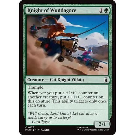 Knight of Wundagore (MSH-175) - Marvel Super Heroes Foil