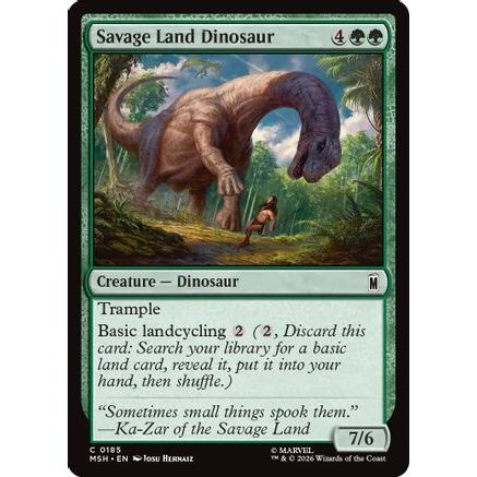 Savage Land Dinosaur (MSH-185) - Marvel Super Heroes