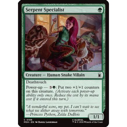 Serpent Specialist (MSH-186) - Marvel Super Heroes