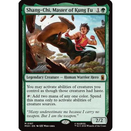 Shang-Chi, Master of Kung Fu (MSH-187) - Marvel Super Heroes