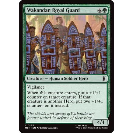 Wakandan Royal Guard (MSH-195) - Marvel Super Heroes