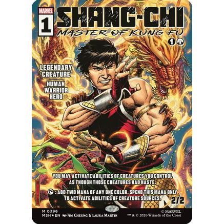 Shang-Chi, Master of Kung Fu (Showcase) (0396) (MSH-396) - Marvel Super Heroes Foil