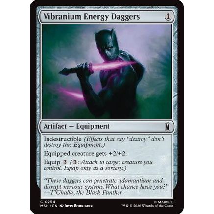 Vibranium Energy Daggers (MSH-254) - Marvel Super Heroes