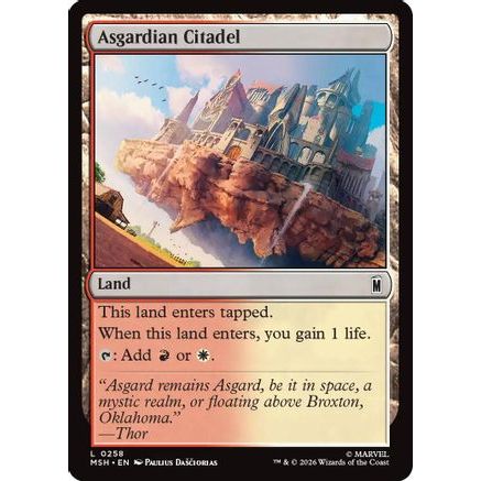 Asgardian Citadel (MSH-258) - Marvel Super Heroes Foil