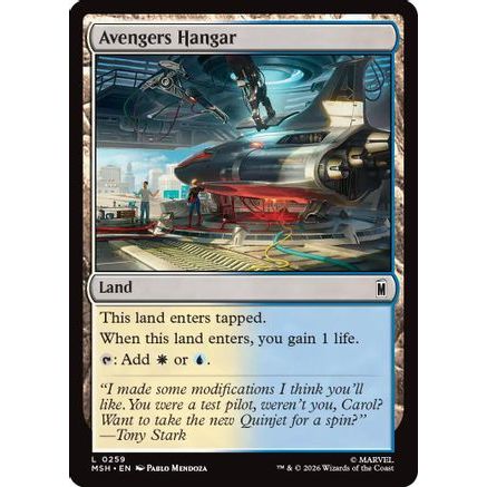 Avengers Hangar (MSH-259) - Marvel Super Heroes