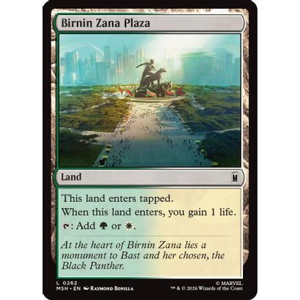 Birnin Zana Plaza (MSH-262) - Marvel Super Heroes