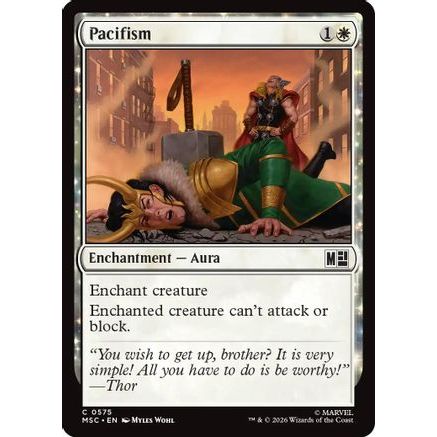 Pacifism (MSC-575) - Commander: Marvel Super Heroes