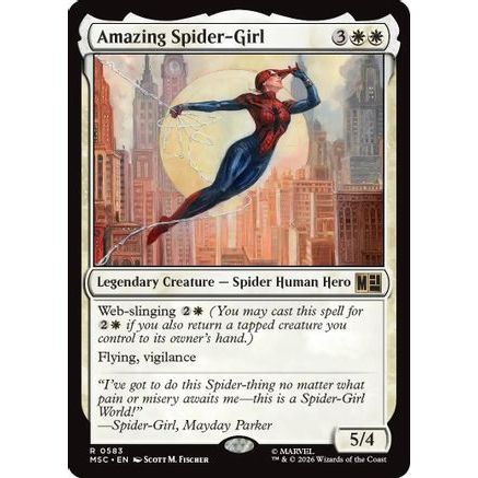 Amazing Spider-Girl (MSC-583) - Commander: Marvel Super Heroes Foil