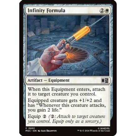 Infinity Formula (MSC-601) - Commander: Marvel Super Heroes