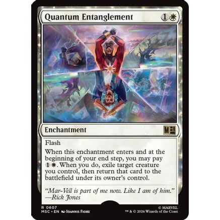 Quantum Entanglement (MSC-607) - Commander: Marvel Super Heroes Foil
