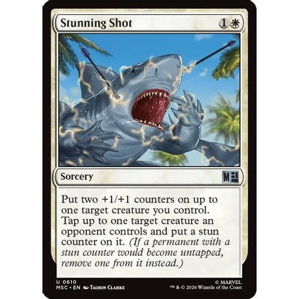Stunning Shot (MSC-610) - Commander: Marvel Super Heroes Foil