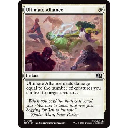 Ultimate Alliance (MSC-611) - Commander: Marvel Super Heroes