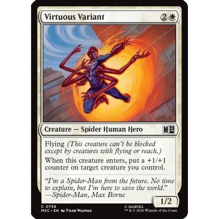 Virtuous Variant (MSC-758) - Commander: Marvel Super Heroes