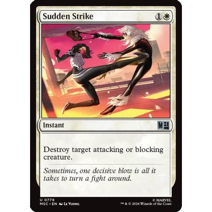 Sudden Strike (MSC-779) - Commander: Marvel Super Heroes Foil