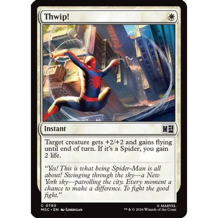 Thwip! (MSC-780) - Commander: Marvel Super Heroes Foil
