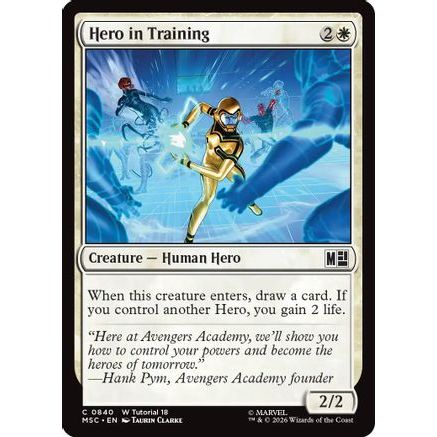 Hero in Training (MSC-840) - Commander: Marvel Super Heroes