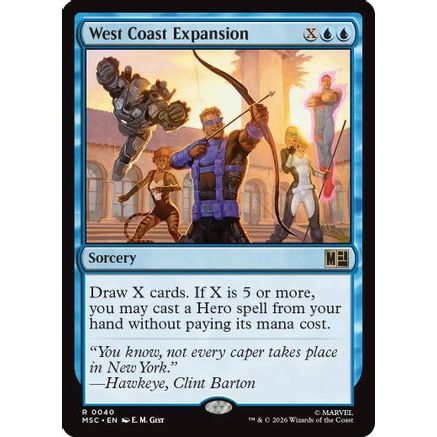 West Coast Expansion (MSC-040) - Commander: Marvel Super Heroes