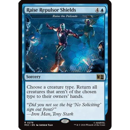Raise Repulsor Shields (MSC-278) - Commander: Marvel Super Heroes