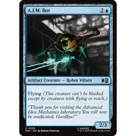 A.I.M. Bot (MSC-529) - Commander: Marvel Super Heroes Foil