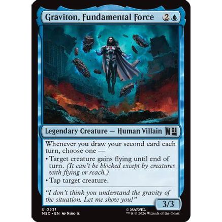 Graviton, Fundamental Force (MSC-531) - Commander: Marvel Super Heroes Foil