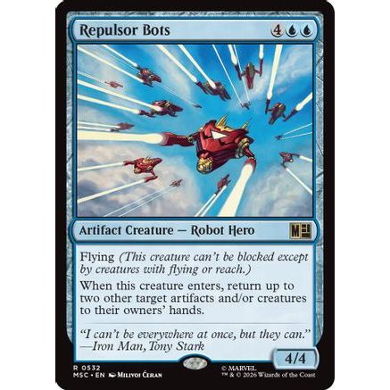 Repulsor Bots (MSC-532) - Commander: Marvel Super Heroes