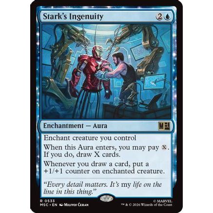 Stark's Ingenuity (MSC-533) - Commander: Marvel Super Heroes