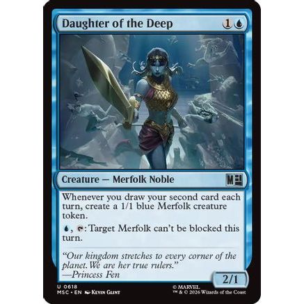 Daughter of the Deep (MSC-618) - Commander: Marvel Super Heroes Foil