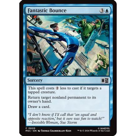 Fantastic Bounce (MSC-620) - Commander: Marvel Super Heroes Foil