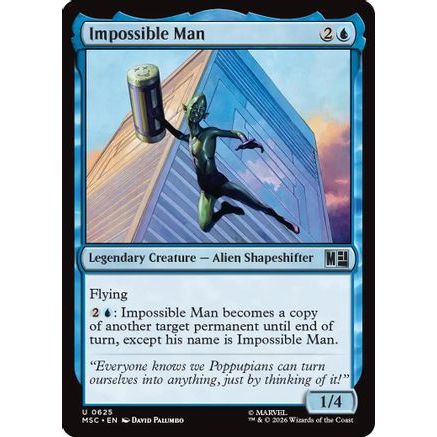Impossible Man (MSC-625) - Commander: Marvel Super Heroes Foil