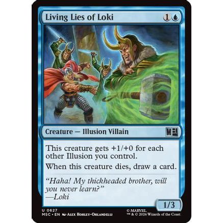 Living Lies of Loki (MSC-627) - Commander: Marvel Super Heroes