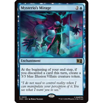 Mysterio's Mirage (MSC-630) - Commander: Marvel Super Heroes