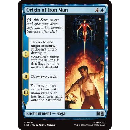 Origin of Iron Man (MSC-633) - Commander: Marvel Super Heroes Foil
