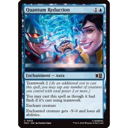 Quantum Reduction (MSC-635) - Commander: Marvel Super Heroes