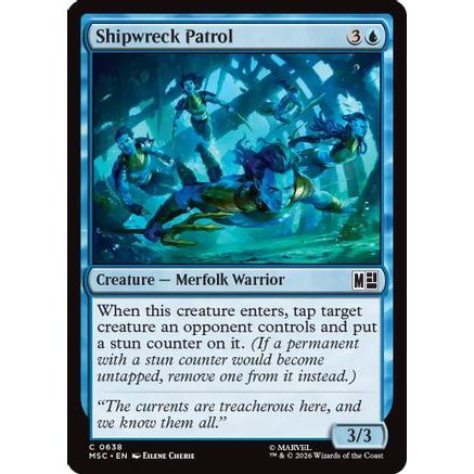 Shipwreck Patrol (MSC-638) - Commander: Marvel Super Heroes